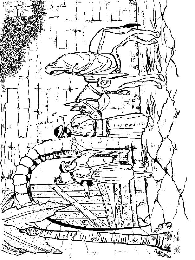 Plansa de colorat cu Crestinism 109